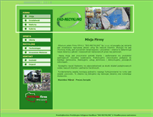 Tablet Screenshot of eko-recykling.pl